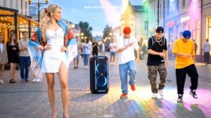 Мой платок голубенький _ New Italo Disco Style _ Поёт_ Klava Zimina _ Музыка_ DJ Semyonich