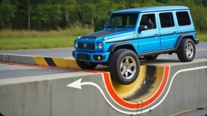 Автомобили против перевёрнутых лежачих полицейских #10 в BeamNG Drive!