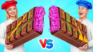Кулинарный Челлендж с Гигантской Едой # Смешные Ситуации с Едой от Multi DO Joy