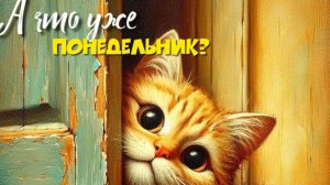 С добрым утром понедельника! Красивая музыкальная открытка.