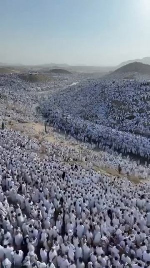 Паломники Дома Аллаха прибыли в долину Мина для проведения Дня Тарвия.