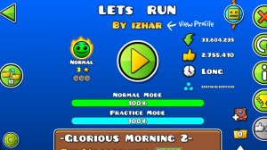 Прохожу уровень LETs RUN на 100%🤫🤑😯