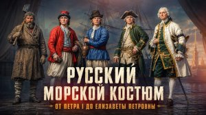Русский морской костюм от Петра I до Елизаветы Петровны | Рассказы о русском флоте. Кирилл Назаренко