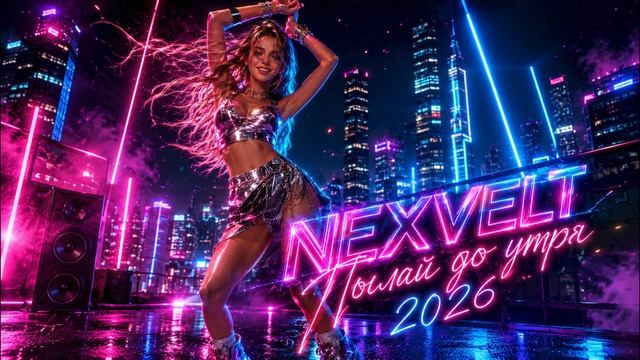NEXVELT — Пылай до утра | Энергичный клубный трек 2026 смотреть онлайн