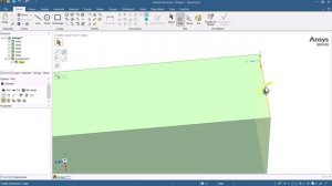 A reinforced beam Ansys 3D