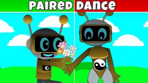Sprunki Toxic Girls x Sprunki Yin Yang – Парные танцы Fan Mod