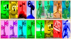 Зелёный Человек Танцует Dame Tu Cosita Music Video Megamix #169-172 в Tiles Hop - NoV