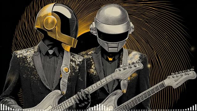 Daft Punk Inspired： The Groove Blazes🔥🎸 ｜ Chill Disco, Electro Funk, Neo Soul Playlist #chillbeats