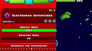 КАК ПРОЙТИ Electroman Adventures В ГЕОМЕТРИ ДАШ!(без монет) Ix2line