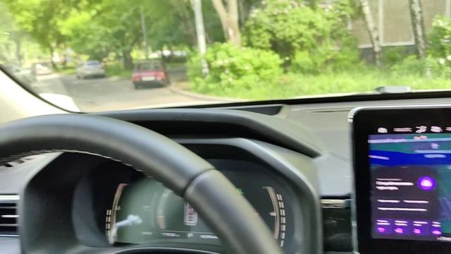 Алиса в Haval Jolion. Ставится с помощью Mega Magic