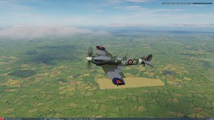 DCS World. Аварийная посадка на Spitfire