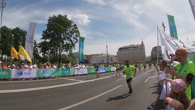 Зеленый марафон 2024. Финиш на дистанции 10 км