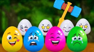 19. Готово яйца цвета и фигуры