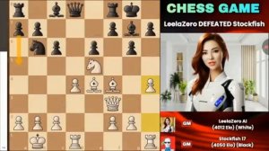 LeelaZeroсыгралаценнейшуюпартиювкоторойодержалапобедунад Stockfishвэпическихшахматахр