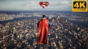 SUPERMAN - Игра с открытым миром с видом на Землю | Движок Unreal Engine 5