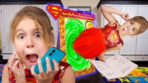 Супергерои и приключения Mirror Kids Songs для пяти детей