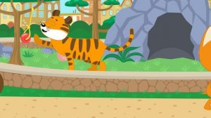 108. ПЯТНА И ПОЛОСКИ - Котенок Котэ песенка мультик про животных