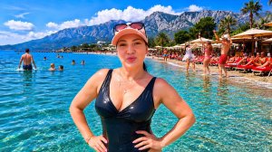 Турция 2026. СИТУАЦИЯ на МОРЕ Club Boran Mare Beach 5. ПЕРВАЯ ЛИНИЯ. Кемер