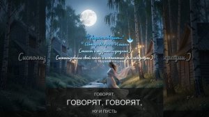 «Говорят,говорят»☀️(исполнение моим голосом через генерацию)