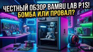 Обзор Bambu Lab P1S после месяцев хардкора / Стоит ли брать P1S в 2026 году?