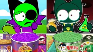 Incredibox Sprunki Pyramixed - ACID против TOX Круглосуточный магазин ФИОЛЕТОВЫЙ ЗЕЛЕНЫЙ МУКБАНГ _ А