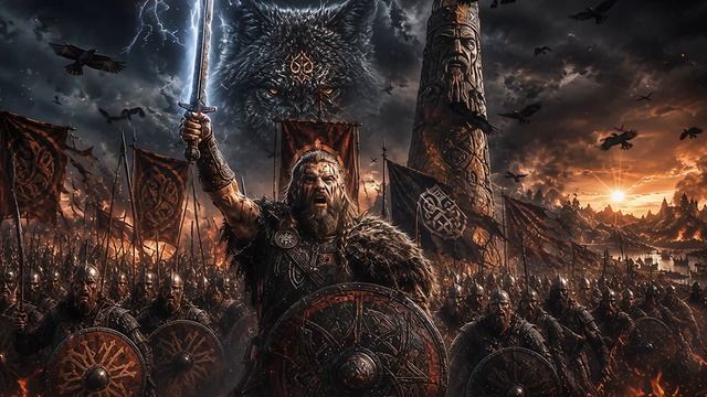 СЛАВЯНСКАЯ РАТЬ — ГРОМ ПЕРУНА ⚔️ Эпическая Битва Севера
