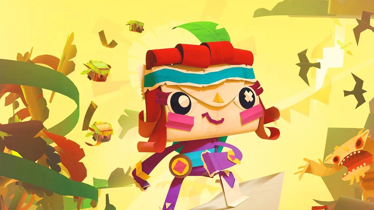 Tearaway Unfolded [PS4] Walkthrough Gameplay - Part 1 смотреть онлайн