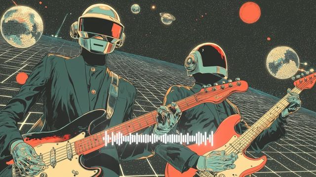 Daft Punk Hyperdrive Boogie🎸🤖 ｜ Ambient Disco, Synthwave, Synth Pop Playlist смотреть онлайн