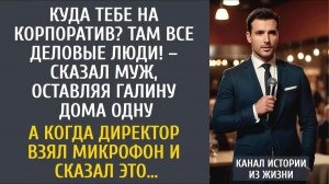 Истории из жизни: Куда тебе на корпоратив? Там все деловые люди! – сказал муж, уезжая один…