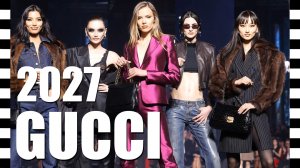 📍 GUCCI коллекция CRUISE 2027: модный показ С АВТОРСКОЙ МУЗЫКОЙ и деталями крупным планом