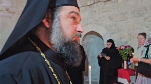 Служба в часовне Стопочка перед Крестным ходом