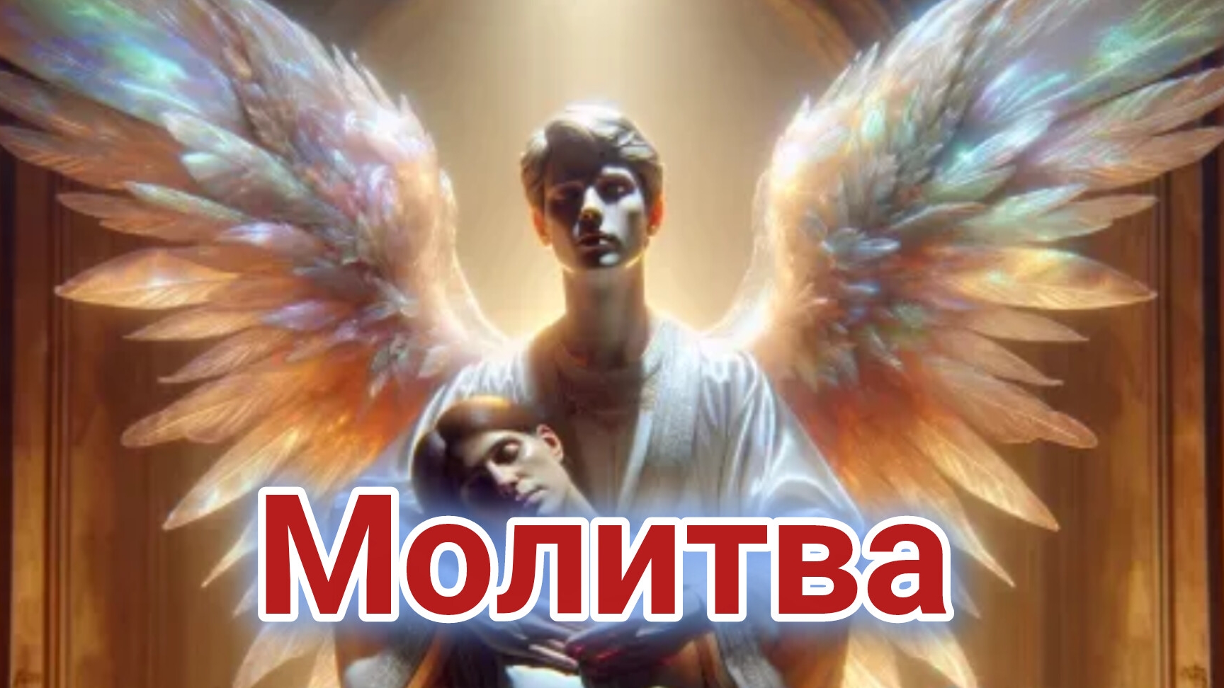 Молитва ангелу-хранителю перед сном. Музыкальная открытка.