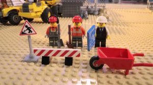 Бетономешалка- происшествие на стройке  LEGO City