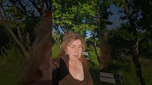 Вяжу себе льняную футболку, мои пуховые козы