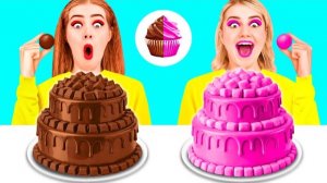 Укрась Торт Челлендж | Секретные Лайфхаки и Гаджеты