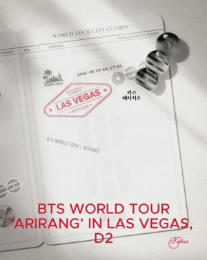 BTS WORLD TOUR  ‘ARIRANG’ IN LAS VEGAS,  D2