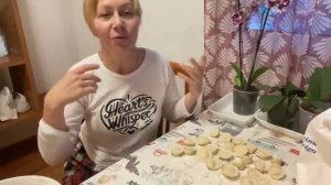 Вечерние пельмени. Как мы собираемся жить . Экономия света . Вывела своих на прогулку