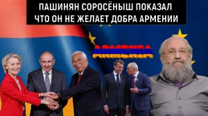Пашинян СОРОСЕНЫШ показал что он не желает добра Армении. Пашинян тащит Армению на дно. Вассерман