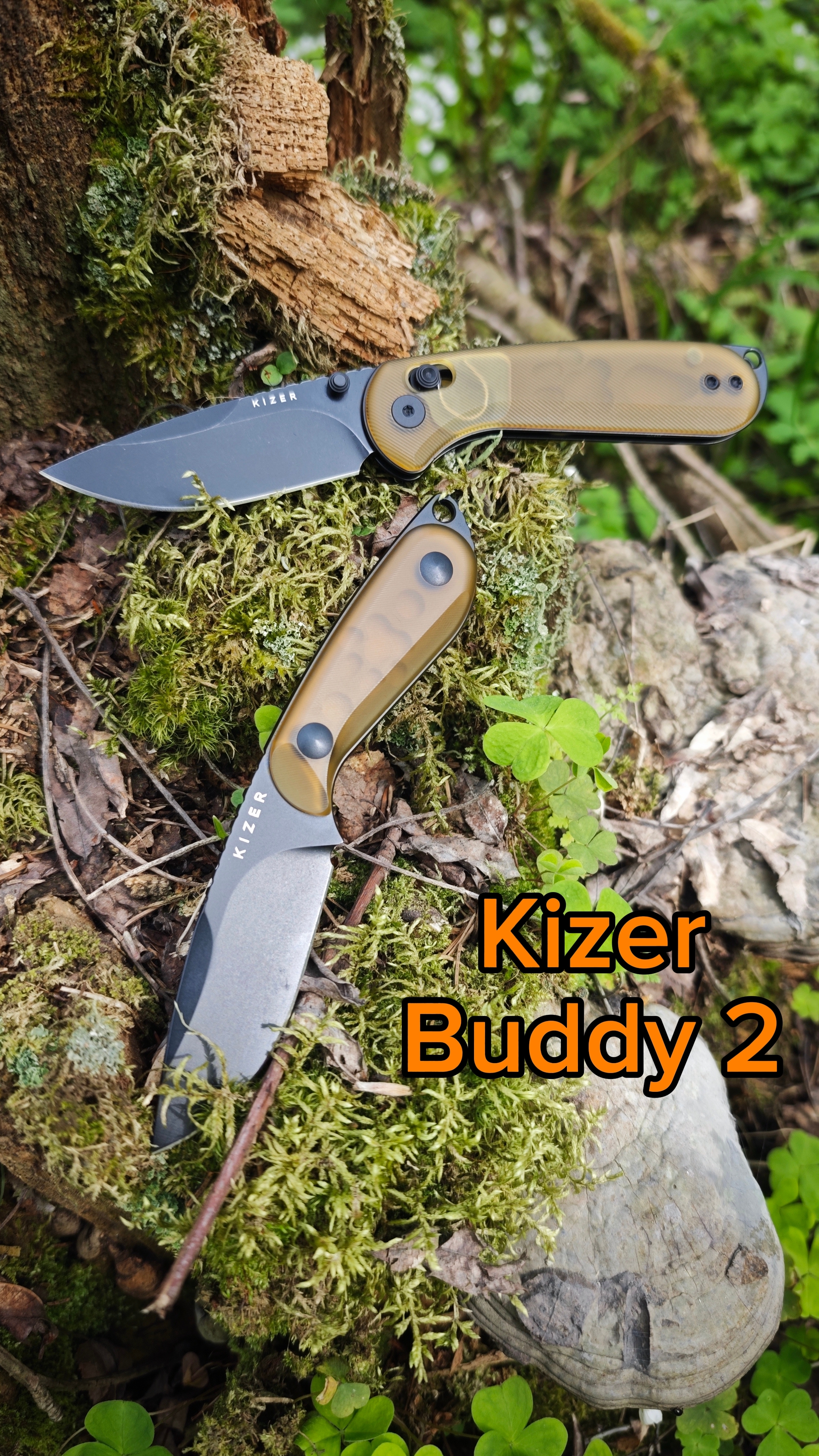Обзор EDC складного ножа Kizer Buddy 2 смотреть онлайн