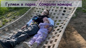 Гуляем в парке. Сожрали комары. Сырники в духовке и зразы