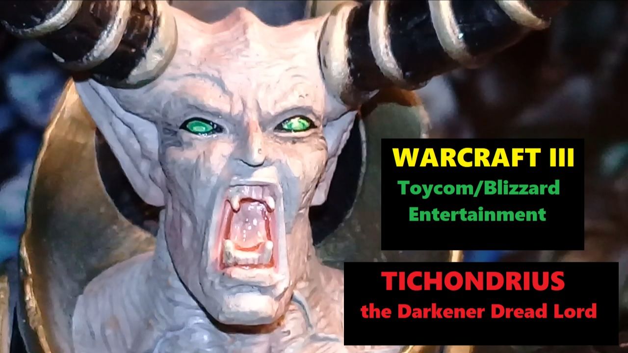 Review! 2003 Toycom Tichondrius the Darkener Dread Lord from Warcraft 3, Series 1! смотреть онлайн