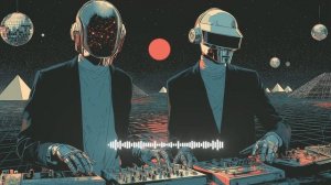 Daft Punk Distant Floor Funk🪩🤖 ｜ Chill Disco, Electro Funk, Retro Groove Playlist