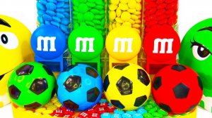 Мультики для детей. Мячики для гольфа и конфетки M&M'S. Мультики для малышей смотреть.