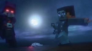 Призрачный дом неудачные моменты и забавные ошибки в анимации Minecraft