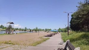 Мы пришли на пляж/Сегодня выходной/Гуляем по парку/Часть 1/Простая жизнь в провинции/Россия 🇷🇺