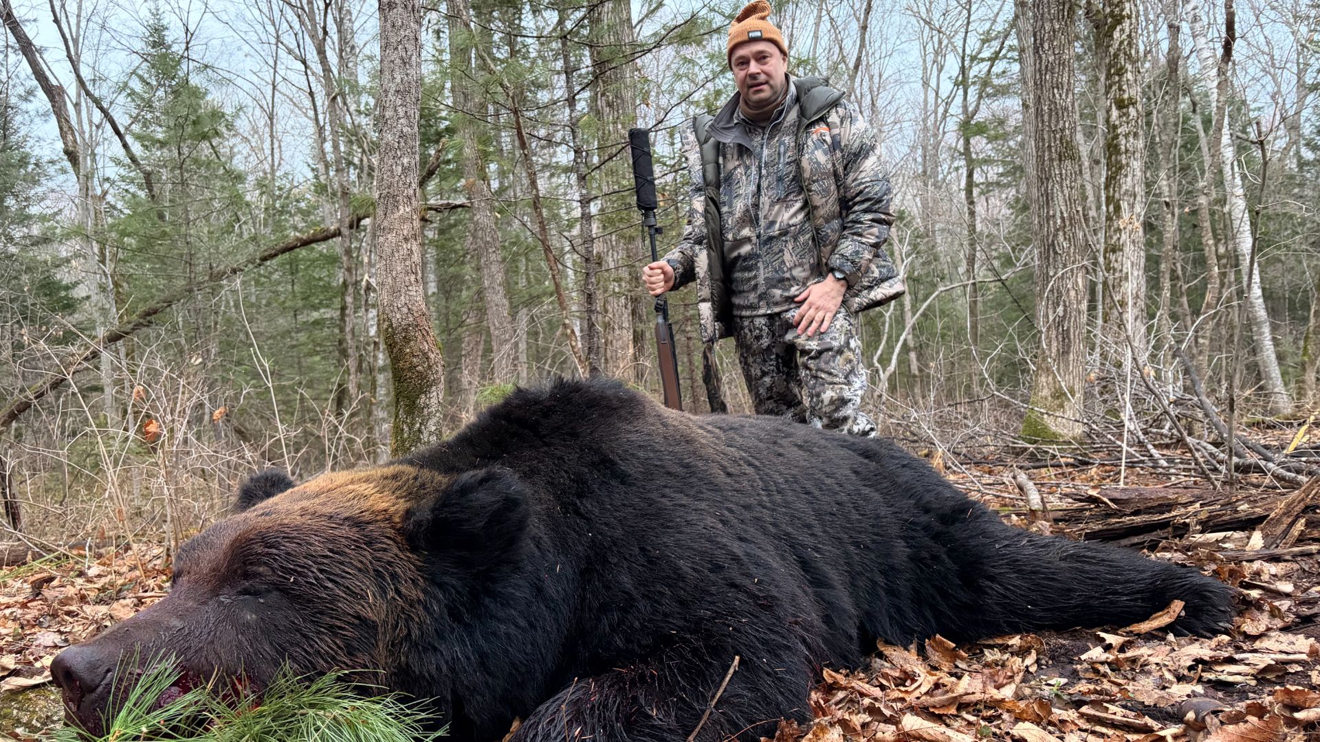 Охота на Амурского медведя в Хабаровском крае 2026 - Amur bear hunting in Khabarovsk Krai in 2026. смотреть онлайн