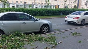 Повреждено два автомобиля на Наличной (25.05.2026)