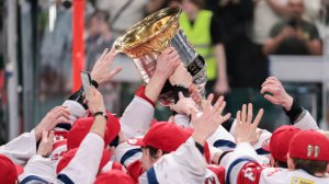 Более восьми тысяч фанатов «Локомотива» отметили победу в Кубке Гагарина в Ярославле