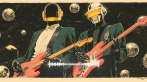 Daft Punk Cosmic Comets🪩🤖 ｜ Chill Disco, Electro Funk, Retro Groove Playlist