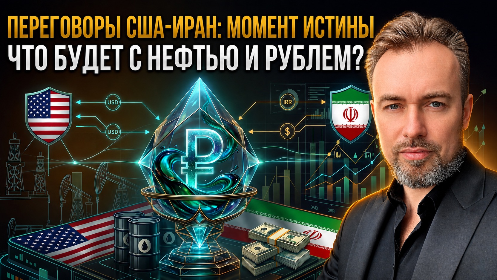 ДОЛЛАР ПО 50, НЕФТЬ ВНИЗ. Иранкая сделка Трампа: Мир или начало нового кризиса?